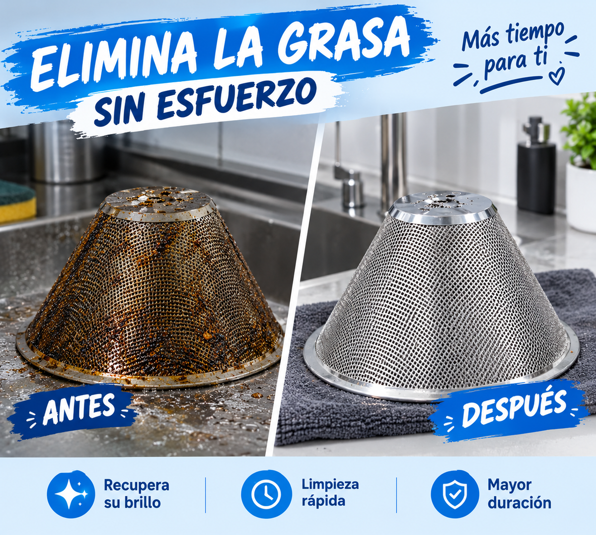 Limpiadora a Vapor Portátil 2500W | Elimina el Sarro y Desinfecta en Segundos sin Esfuerzo
